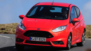 Ford Fiesta ST front cornering