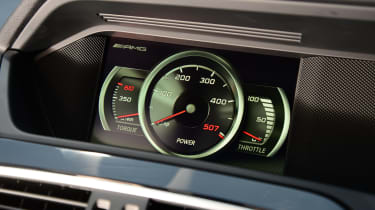 Mercedes C63 AMG dials