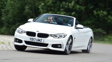 BMW 430i Convertible - front cornering