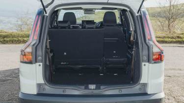 Dacia Jogger - boot, 3rd row seats removed