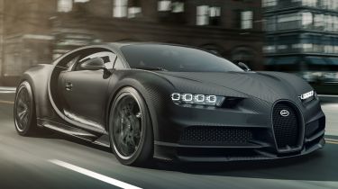 Bugatti Chiron Noire - front tracking