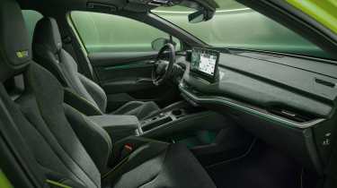 Skoda Enyaq vRS - front seats