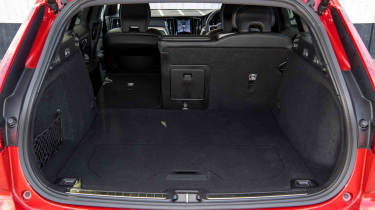 Volvo V60 - boot seats partially folded