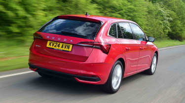 Skoda Scala - rear tracking