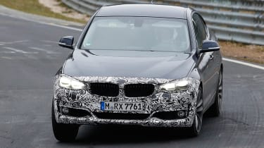 BMW 3 Series GT facelift spied 3