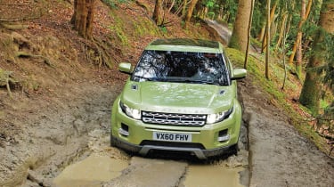 Range Rover Evoque mud