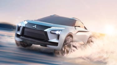 Mitsubishi e-Evolution concept - off-road