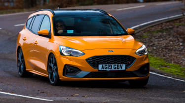 Ford Focus ST Estate: long-term test review - first report - front cornering