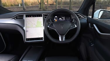 Used Tesla Model X - dash