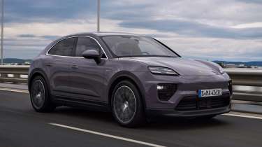Porsche Macan Electric - front tracking