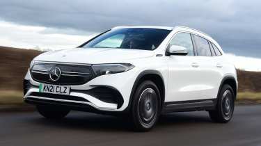 Used Mercedes EQA - front action