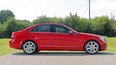 Used Mercedes C-Class - side