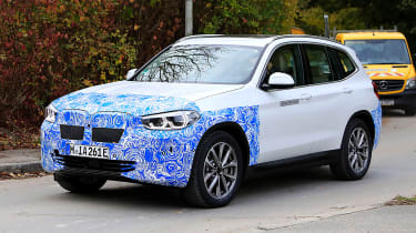 BMW iX3 - spied front