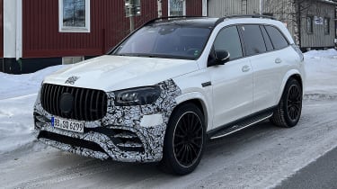 Mercedes-AMG GLS AMG 63 (camouflaged) - front angle