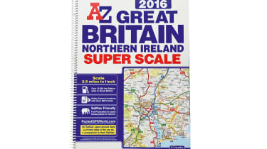 AZ Great Britain and Northern Ireland road map