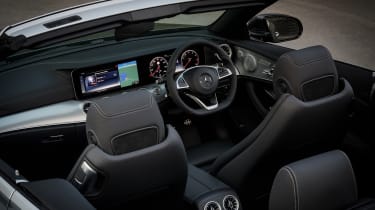 Mercedes E-Class Cabriolet - interior