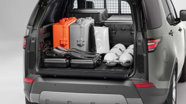 Land Rover Discovery Commercial load area