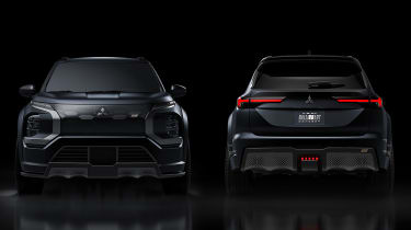 Mitsubishi Vision Ralliart Concept - front and rear