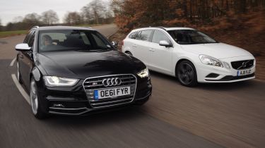 Audi S4 Avant vs Volvo V60 T6