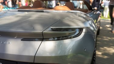 2023 Aston Martin DB12 Volante Monterey Car Week rear light