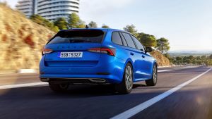 New 2021 Skoda Octavia Sportline unveiled - rear