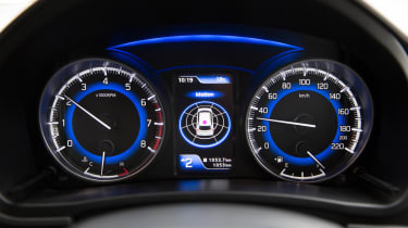 New Suzuki Baleno 2015 dials