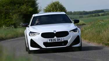 New BMW M240i - front tracking