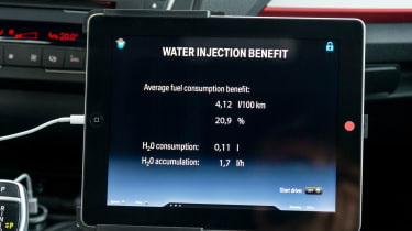 BMW 1 Series Direct Water Injection - interior detail