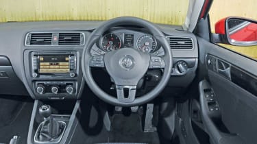 VW Jetta interior