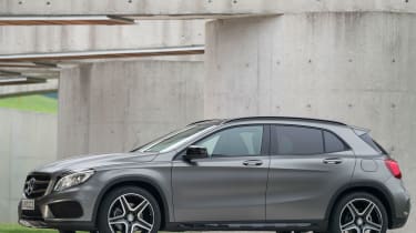 Mercedes GLA profile
