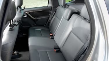 Dacia Duster rear interior