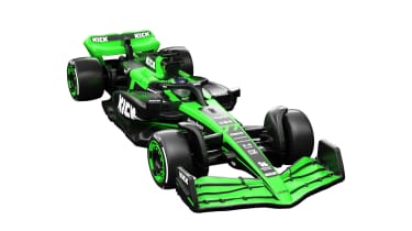 Hot Wheels Kick Sauber F1 car - front