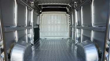 Peugeot E-Boxer - rear cargo area