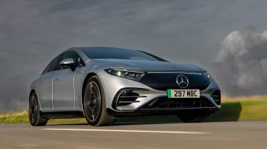 Used Mercedes EQS - front action