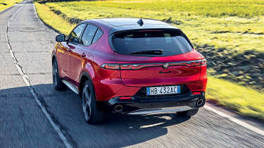 Alfa Romeo Tonale facelift - rear tracking