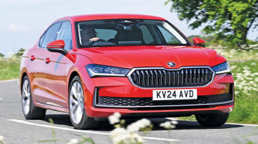 Skoda Superb long-term - cornering