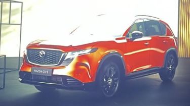 Leaked image of the Mazda CX-5 - front static