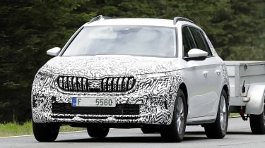 Facelifted Skoda Kamiq Spied Flaunting A Fresh Set Of Bumpers