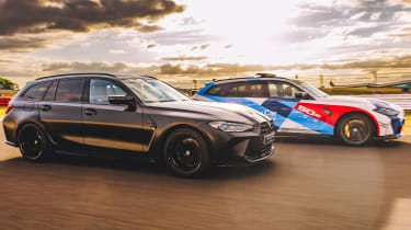BMW M3 Touring - standard car and safety car, sides