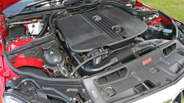 Used Mercedes C-Class - engine