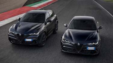 Alfa Romeo Giulia and Stelvio Quadrifoglio Super Sport - front