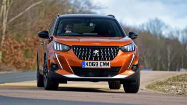 Used Peugeot 2008 Mk2 - front cornering