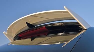Audi A1 Quattro spoiler detail