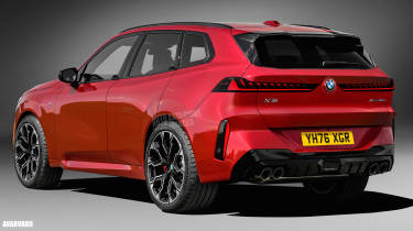 BMW X5 render - rear 3/4 Avarvarii