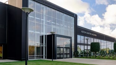 Aston Martin St Athan factory - front