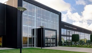 Aston Martin St Athan factory - front