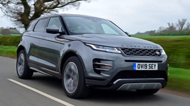 Range Rover Evoque front tracking