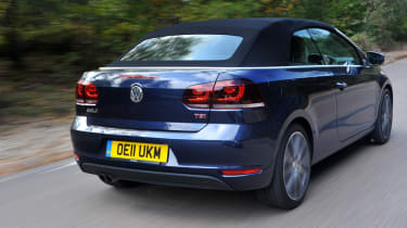 Volkswagen Golf Cabriolet rear tracking