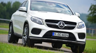 Mercedes GLE Coupe 2015 action