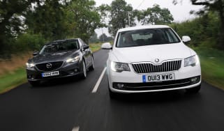 Mazda 6 vs Skoda Superb 2013 header